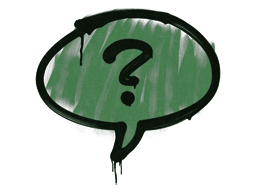 Sealed Graffiti | Question Mark (Jungle Green)