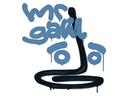 Sealed Graffiti | Recoil Galil AR (Monarch Blue)
