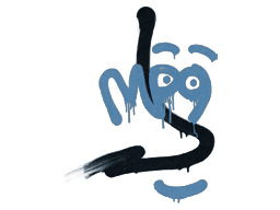 Sealed Graffiti | Recoil MP9 (Monarch Blue)