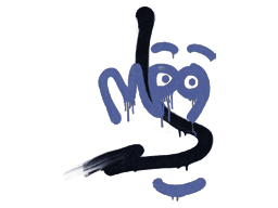 Sealed Graffiti | Recoil MP9 (SWAT Blue)