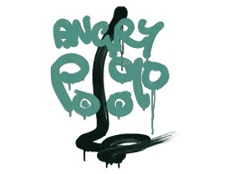 Sealed Graffiti | Recoil P90 (Frog Green)