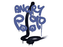 Sealed Graffiti | Recoil P90 (SWAT Blue)