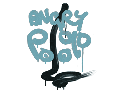 Sealed Graffiti | Recoil P90 (Wire Blue)