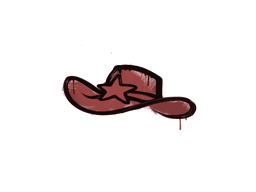 Sealed Graffiti | Sheriff (Blood Red)