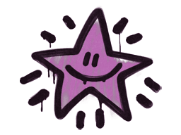 Sealed Graffiti | Shining Star (Bazooka Pink)