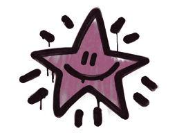 Sealed Graffiti | Shining Star (Princess Pink)