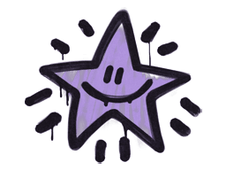 Sealed Graffiti | Shining Star (Violent Violet)
