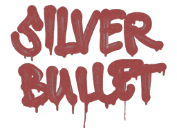 Sealed Graffiti | Silver Bullet (Blood Red)