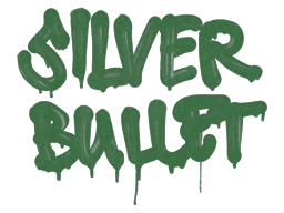 Sealed Graffiti | Silver Bullet (Jungle Green)