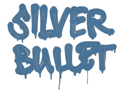 Sealed Graffiti | Silver Bullet (Monarch Blue)