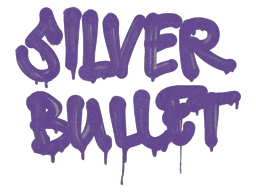 Sealed Graffiti | Silver Bullet (Monster Purple)