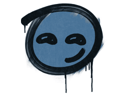 Sealed Graffiti | Smirk (Monarch Blue)