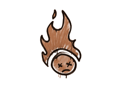 Sealed Graffiti | Toasted (Tiger Orange)