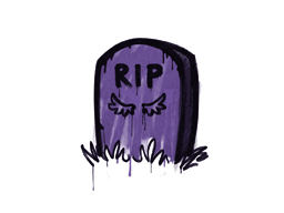 Sealed Graffiti | Tombstone (Monster Purple)