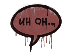 Sealed Graffiti | Uh Oh (Brick Red)