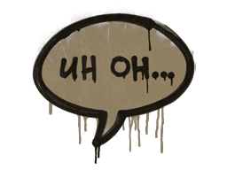 Sealed Graffiti | Uh Oh (Dust Brown)
