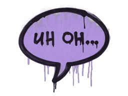 Sealed Graffiti | Uh Oh (Violent Violet)