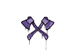 Sealed Graffiti | X-Axes (Monster Purple)