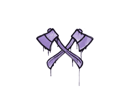 Sealed Graffiti | X-Axes (Violent Violet)