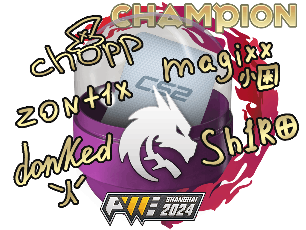 Shanghai 2024 Champions