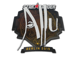 Sticker | allu (Gold) | Berlin 2019