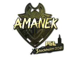 Sticker | AMANEK (Holo) | Stockholm 2021