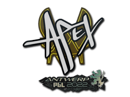 Sticker | apEX (Glitter) | Antwerp 2022