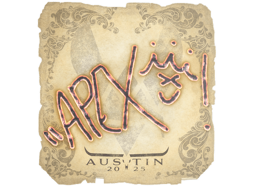 Sticker | apEX (Foil) | Austin 2025