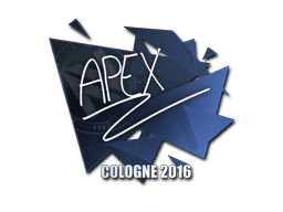 Sticker | apEX (Foil) | Cologne 2016