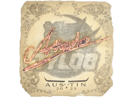 Sticker | Attacker (Gold) | Austin 2025
