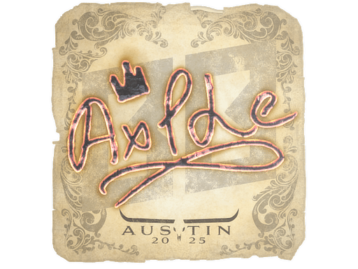 Sticker | Ax1Le (Foil) | Austin 2025