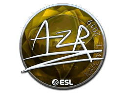 Sticker | AZR (Gold) | Katowice 2019
