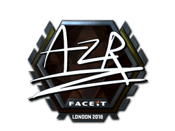 Sticker | AZR (Gold) | London 2018