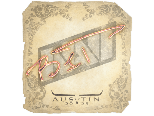 Sticker | b1t (Foil) | Austin 2025