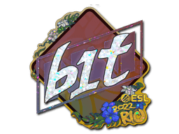 Sticker | b1t (Gold) | Rio 2022