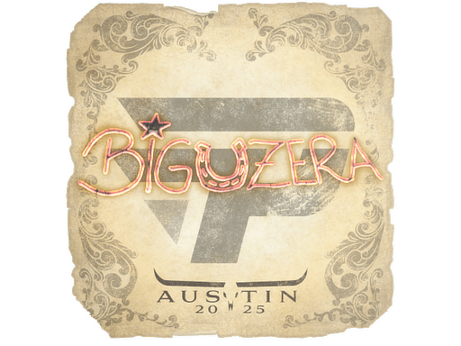 Sticker | biguzera (Foil) | Austin 2025