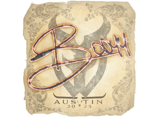 Sticker | bodyy (Gold) | Austin 2025