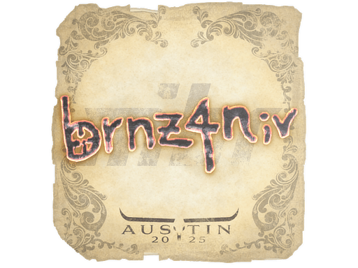 Sticker | brnz4n (Foil) | Austin 2025