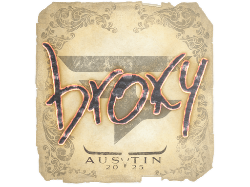 Sticker | broky (Holo) | Austin 2025