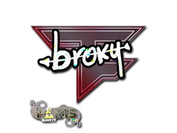 Sticker | broky (Holo) | Paris 2023