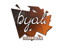 Sticker | byali (Foil) | Cologne 2016