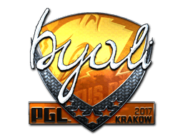 Sticker | byali (Gold) | Krakow 2017