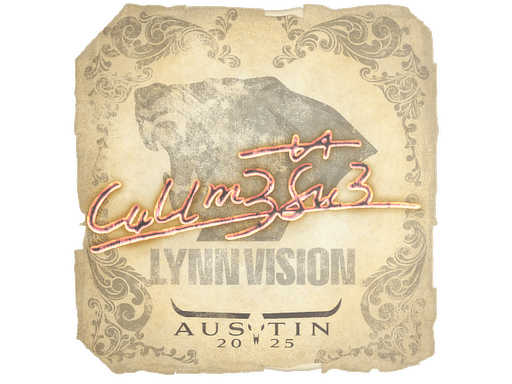Sticker | C4LLM3SU3 (Gold) | Austin 2025