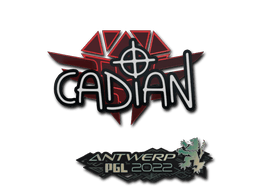 Sticker | cadiaN (Holo) | Antwerp 2022