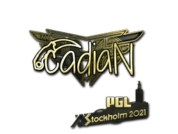 Sticker | cadiaN (Holo) | Stockholm 2021
