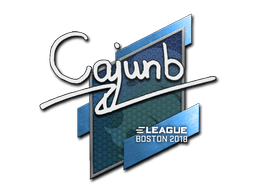 Sticker | cajunb (Foil) | Boston 2018