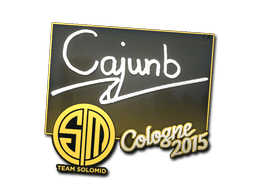 Sticker | cajunb (Foil) | Cologne 2015