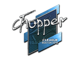 Sticker | chopper (Gold) | Boston 2018