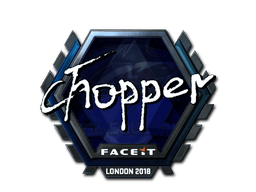 Sticker | chopper | London 2018