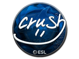 Sticker | crush (Gold) | Katowice 2019